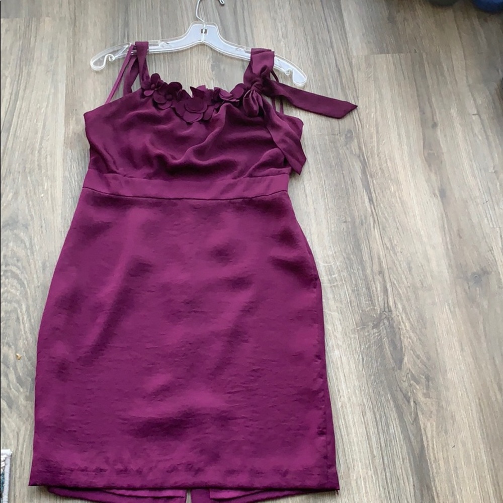 Loft plum colored dress